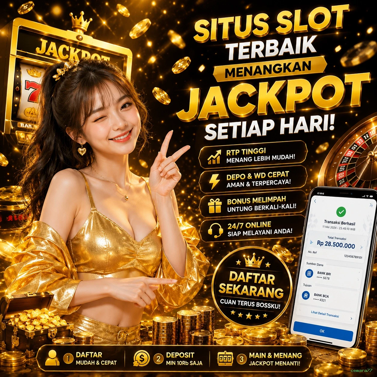 Keamanan Transaksi di cemara77 yang Perlu Diketahui
